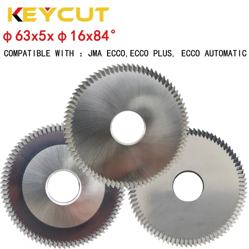 FP11MillingCutterKeyMachineCutterWheel63x5x16x84°CompatiblewithJMAECCO/ECCOPLUS/ECCOAUTOMATICKeyDuplicator