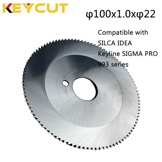 Keyline Cutter 100x1.0x22mm WSPL1 Fits SILCA IDEA KEYLINE SIGMA PRO 993 series Key Machines Aftermarket Locksmith Tools