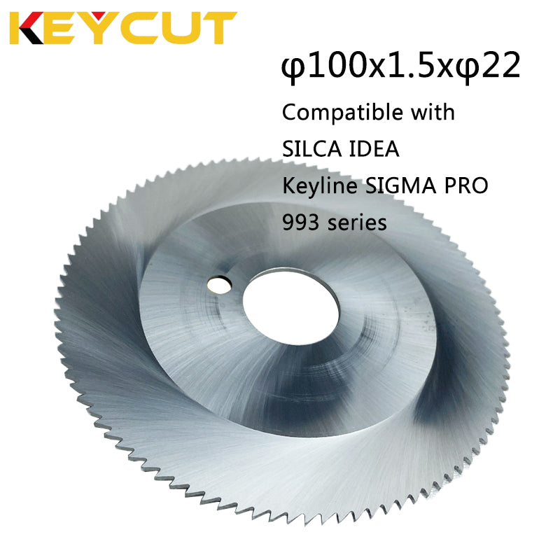 Keyline Cutter 100x1.5x22mm WSPL1.5 Fits SILCA IDEA KEYLINE SIGMA PRO 993 series Key Machines Aftermarket Locksmith Tools