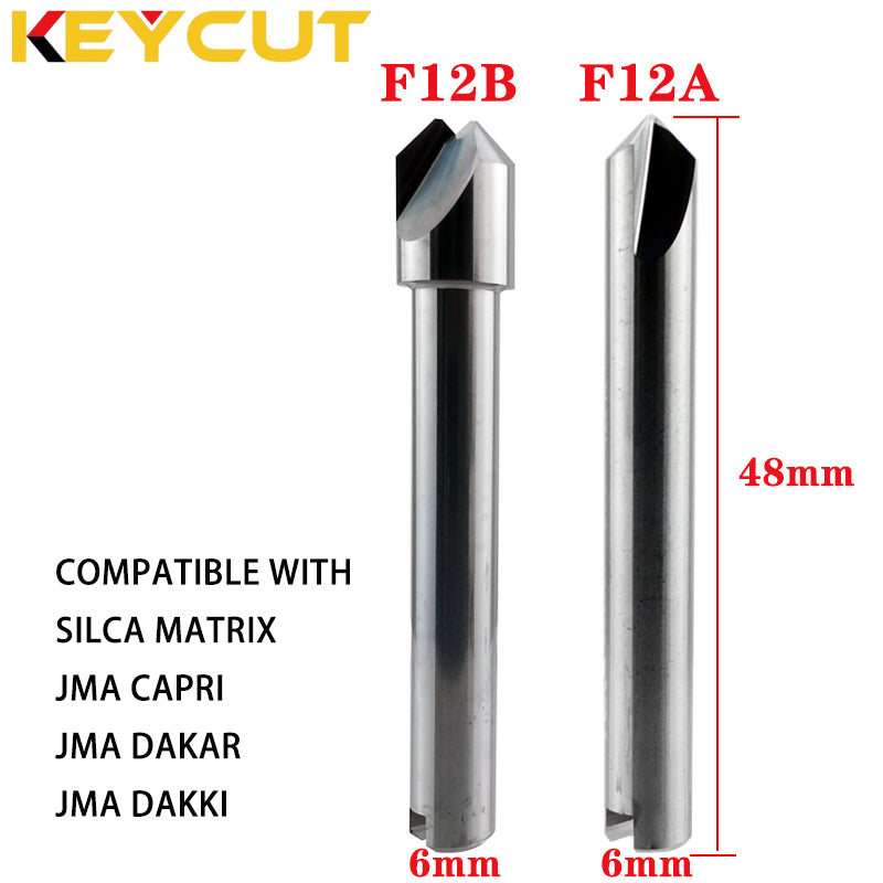 F12A F12B Multilock Cutter Fits SILCA MATRIX JMA Capri Dakar Dakki Key Duplicating Machine Aftermarket Locksmith Tools