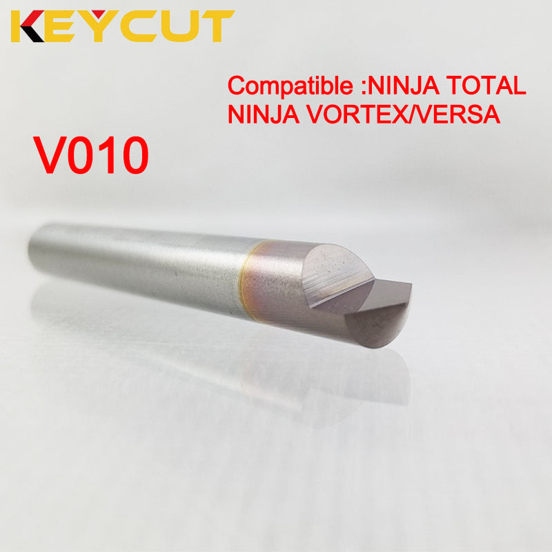 Keyline Milling Cutter V010 110° in Carbide Fits KEYLINE NINJA TOTAL Keyline Vortex KEYLINE Versa Key Machine Aftermarket