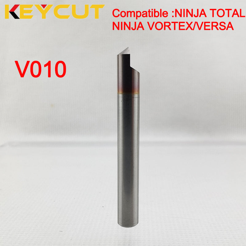 Keyline Milling Cutter V010 110° in Carbide Fits KEYLINE NINJA TOTAL Keyline Vortex KEYLINE Versa Key Machine Aftermarket