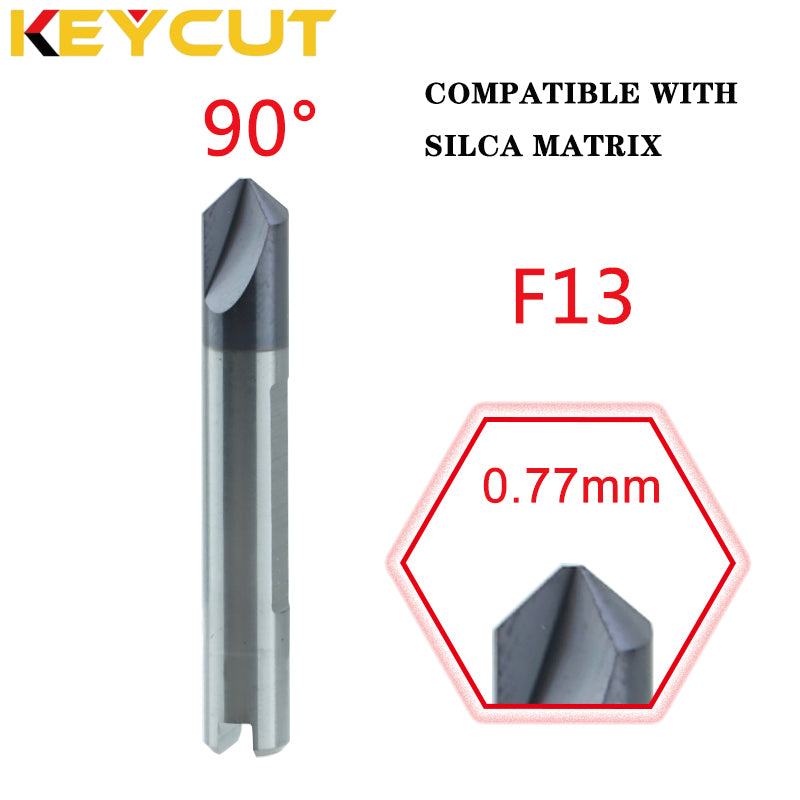 SILCA Dimple Cutter F13 F13W Fits Silca MATRIX Key Cutting Machine Aftermarket Locksmith Tools