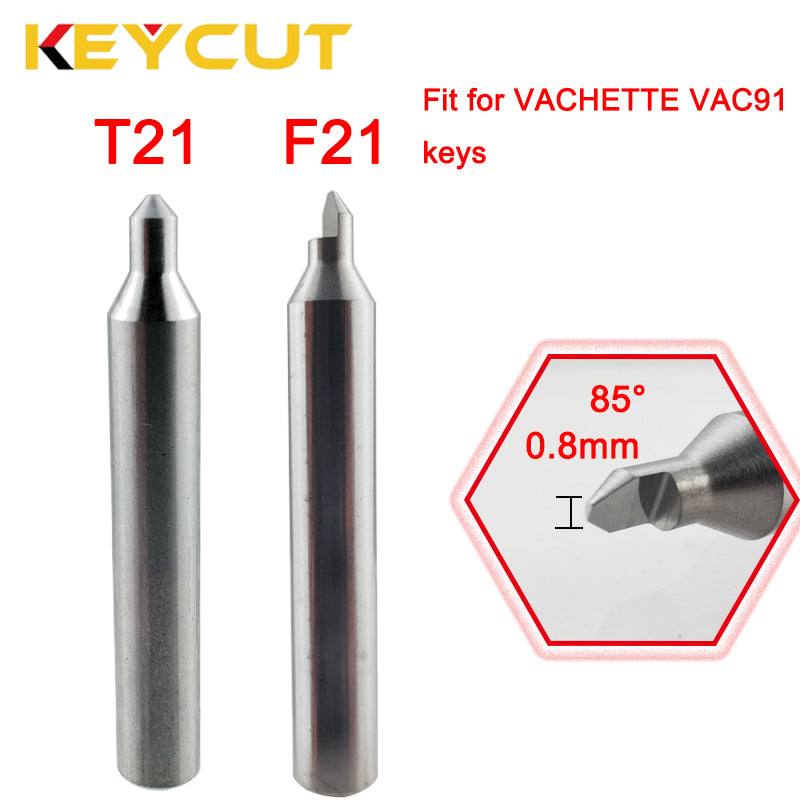 SILCA Cutter F21 T21 Fits VACHETTE VAC91 0.8mm Fits SILCA Matrix SILCA Twister II Key Machine Aftermarket Locksmith Tools