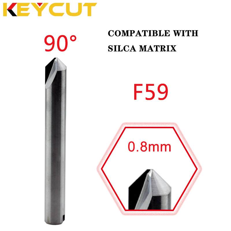 SILCA Dimple Cutter F59 F59W Fits Silca MATRIX Key Cutting Machine Aftermarket Locksmith Tools