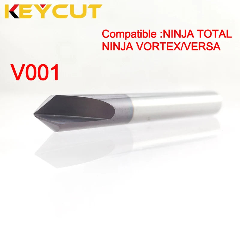 Keyline Cutter V001 Milling Cutter Fits KEYLINE NINJA TOTAL Keyline Vortex KEYLINE Versa Key Machine Aftermarket