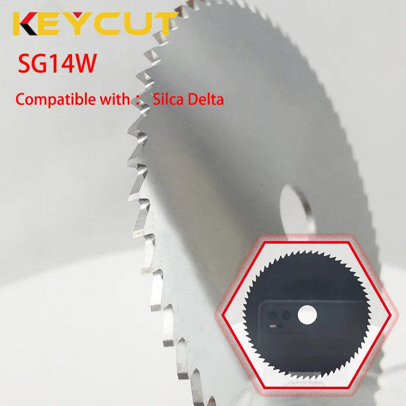 SILCA DELTA Cutter SG14 SG14W Fits Silca DELTA Key Machine Aftermarket Locksmith Tools