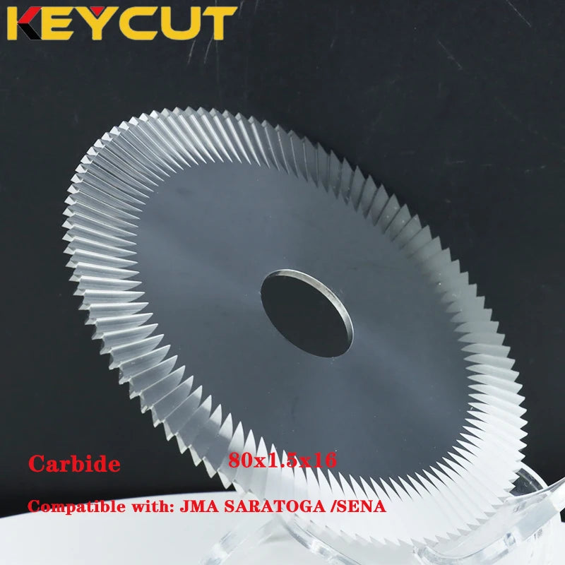 Disc Cutter FP26W Slot Cutter 80x1.5x16 Milling Cutter Compatible with JMA SENA JMA SARATOGA Key Machines