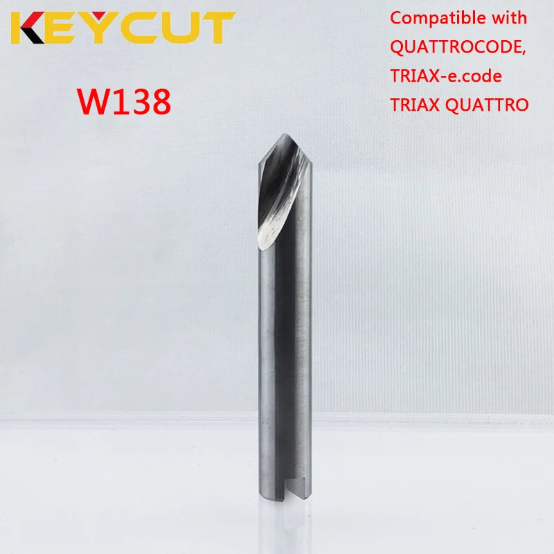 TRIAX Cutter W138 Milling Cutter Compatible with TRIAX QUATTROCODE TRIAX-e.code TRIAX QUATTRO Key Machines