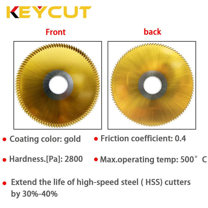 P01 Cutting Wheel 80x5x16 Milling Cutter Compatible with SILCA Bravo SPEED DUO REKORD Keyline carat JMA VIENNA Key Duplicator