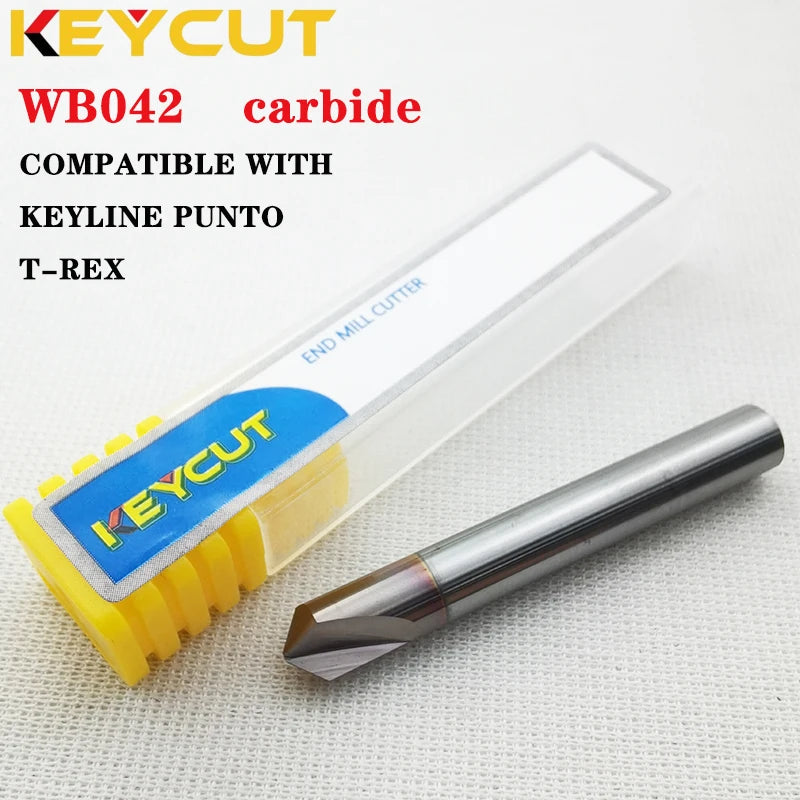 KEYLINE Cutter HB042 Carbide D6 100° P-0.7 and Punto Tracer B042 Fits KEYLINE PUNTO T-REX 303