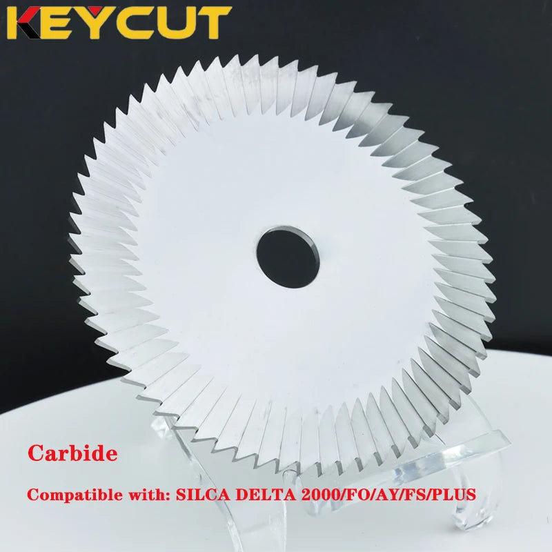 Carbide Slotter Cutter SG19 SG19W Compatible with SILCA DELTA 2000/FO/AY/FS/PLUS Key Cutting Machine