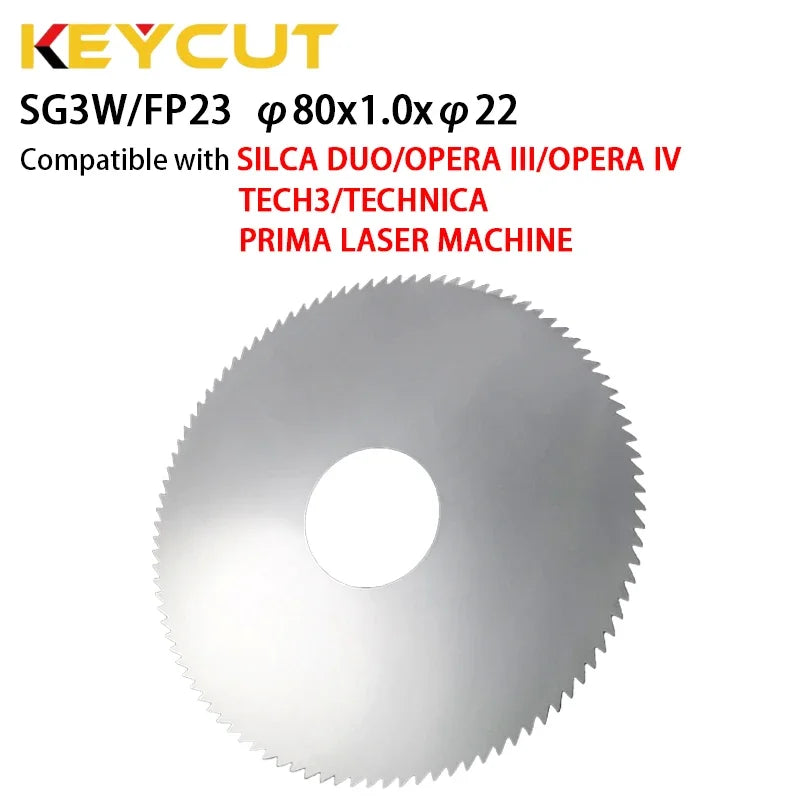 SG3 SG3W FP23 Key Machine Milling Cutter Compatible with Silca DUO OPERA III TECHNICA Key Making Machine Locksmith Tools