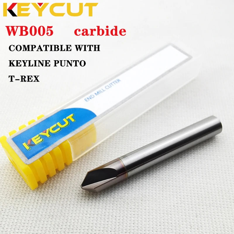 KEYLINE Milling Cutter HB005 Carbide D6 90° P-0.9 and Punto Tracer B005 Fits KEYLINE PUNTO T-REX 303