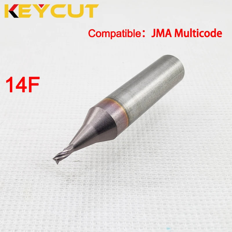 JMA Multicode Cutter 14F Milling Cutter 1.2mm in Carbide Aftermarket Locksmith Tools