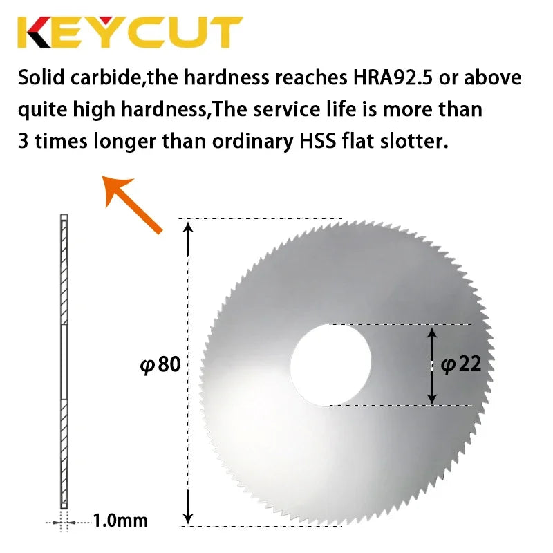 SG3 SG3W FP23 Key Machine Milling Cutter Compatible with Silca DUO OPERA III TECHNICA Key Making Machine Locksmith Tools