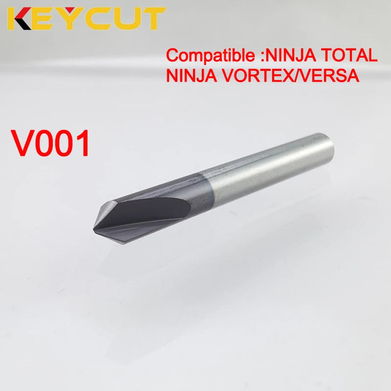 Keyline Cutter V001 Milling Cutter Fits KEYLINE NINJA TOTAL Keyline Vortex KEYLINE Versa Key Machine Aftermarket