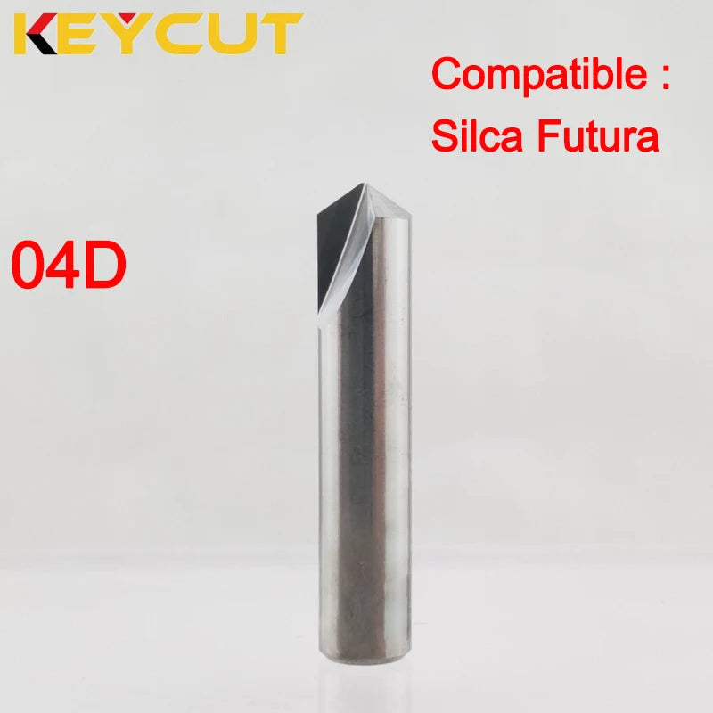 SILCA Futura Milling Cutter 04D 04DW 110°  Dimple Cutter Fits ILCO Silca Futura Auto and Pro Key Machine Aftermarket