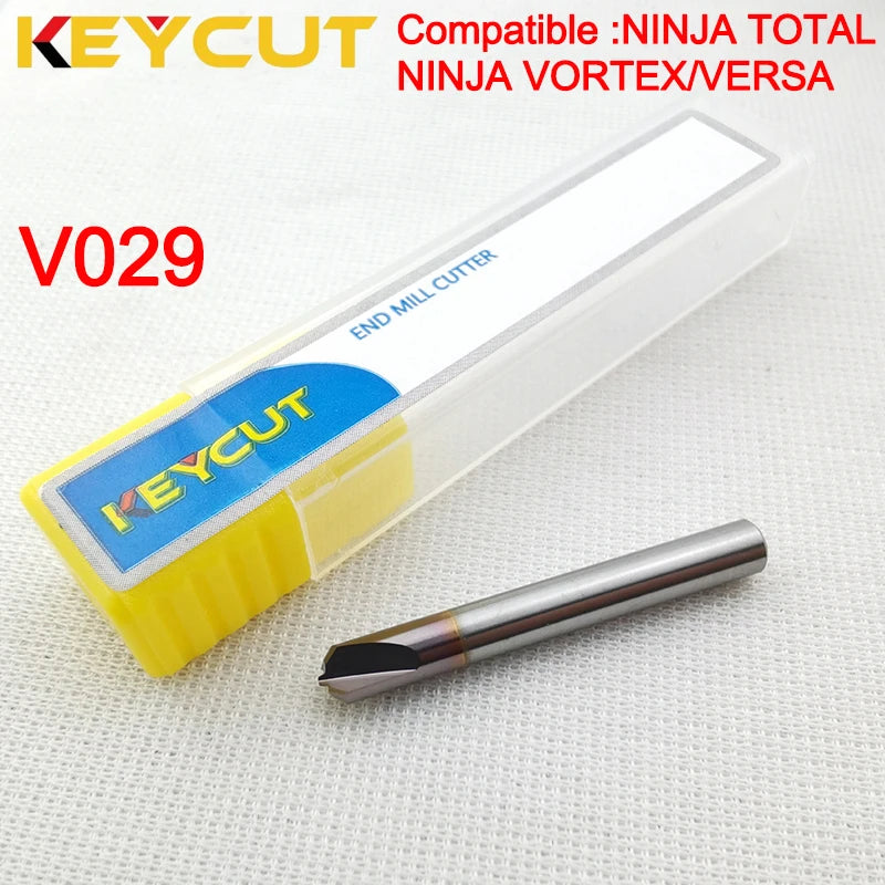 Keyline Cutter V029 100° Milling Cutter Fits KEYLINE NINJA TOTAL Keyline Vortex KEYLINE Versa Key Machine Aftermarket