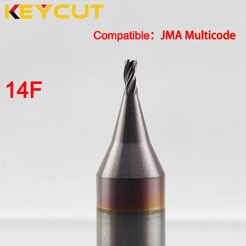 JMA Multicode Cutter 14F Milling Cutter 1.2mm in Carbide Aftermarket Locksmith Tools