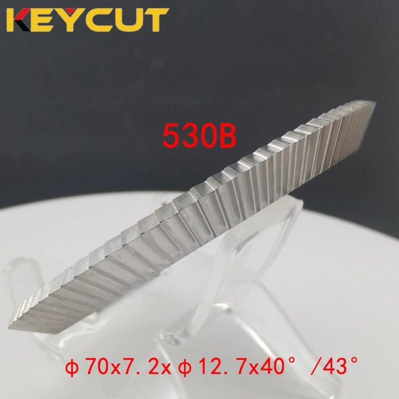 EAST OF WU 530B Key Cutting Machine Milling Cutter 70x7.2x12.7x40°43°