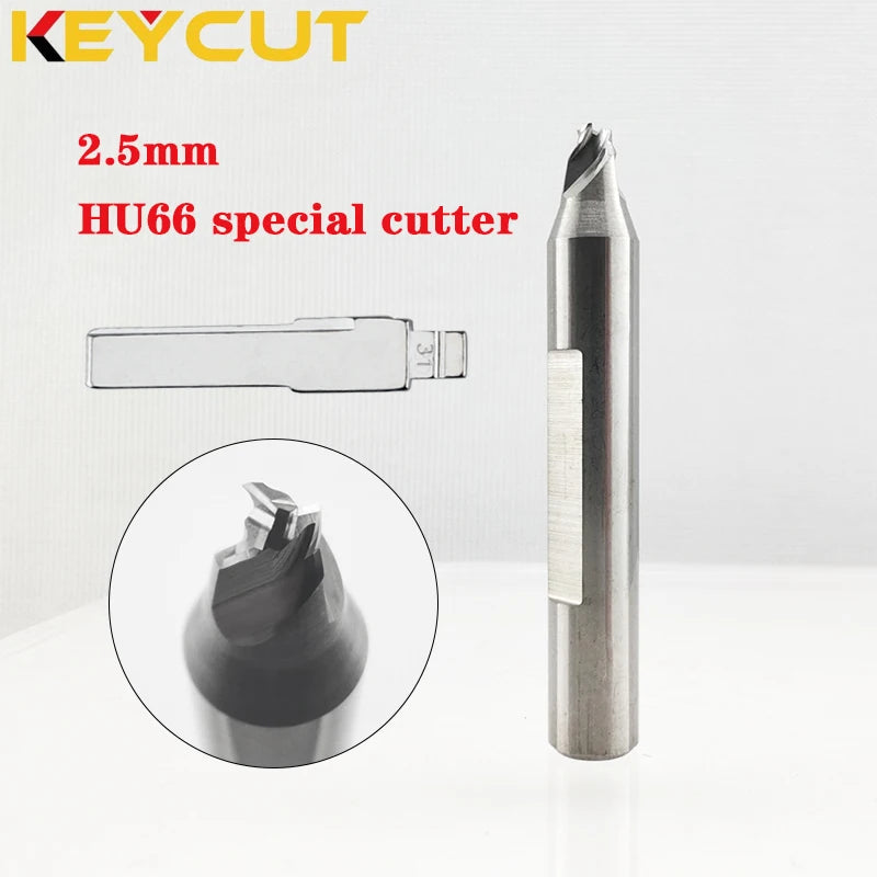 Special 2.5mm Key Cutter for HU66 Key Blank