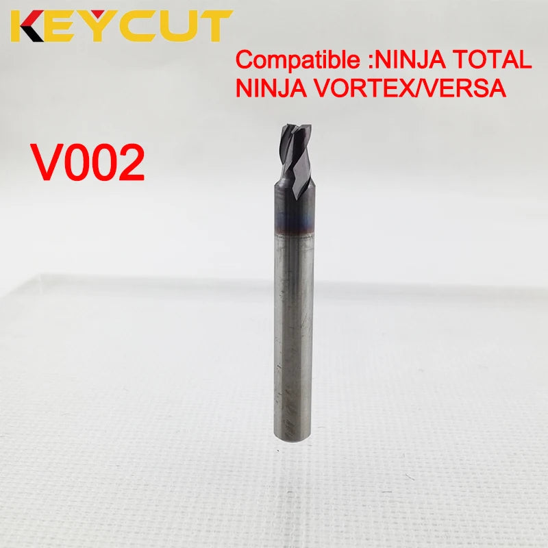 Keyline Milling Cutter V002 3.0mm Fits KEYLINE NINJA TOTAL Keyline Vortex KEYLINE Versa Key Machine Aftermarket