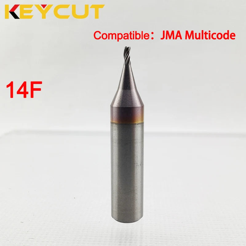 JMA Multicode Cutter 14F Milling Cutter 1.2mm in Carbide Aftermarket Locksmith Tools