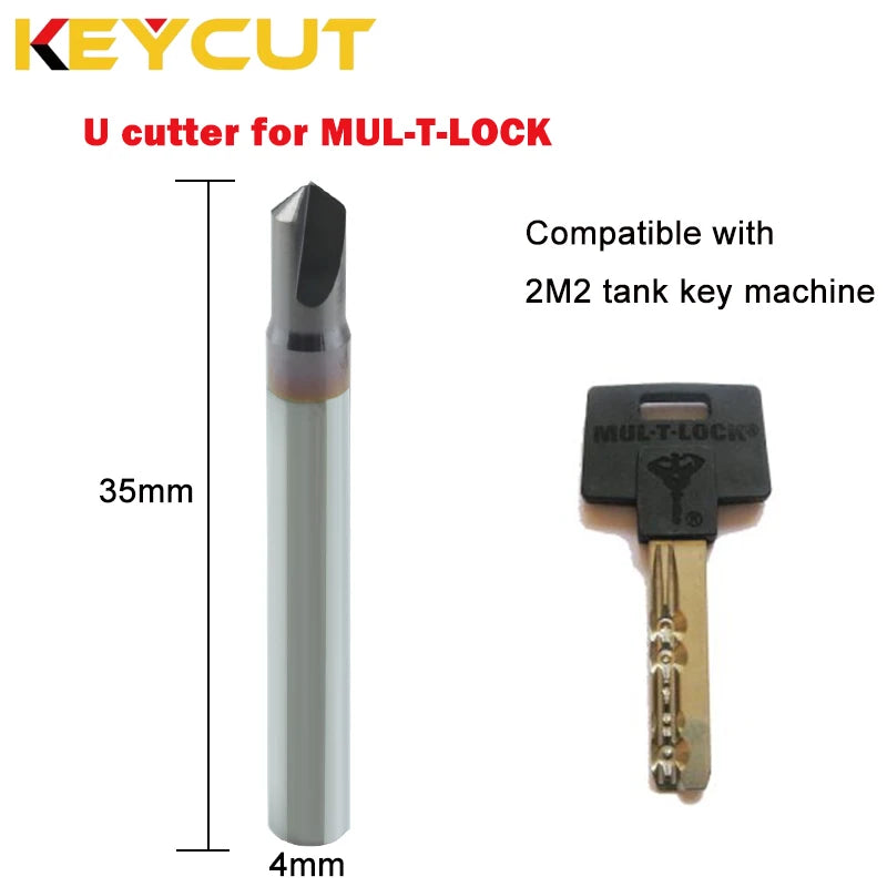 Key Machine Cutter U Cutter W Cutter for 2M2 tank Key Machine  Cut Mul-t lock Keys