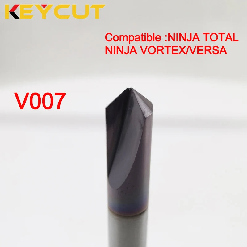 Keyline Cutter V007 100° Milling Cutter Fits KEYLINE NINJA TOTAL Keyline Vortex KEYLINE Versa Key Machine Aftermarket