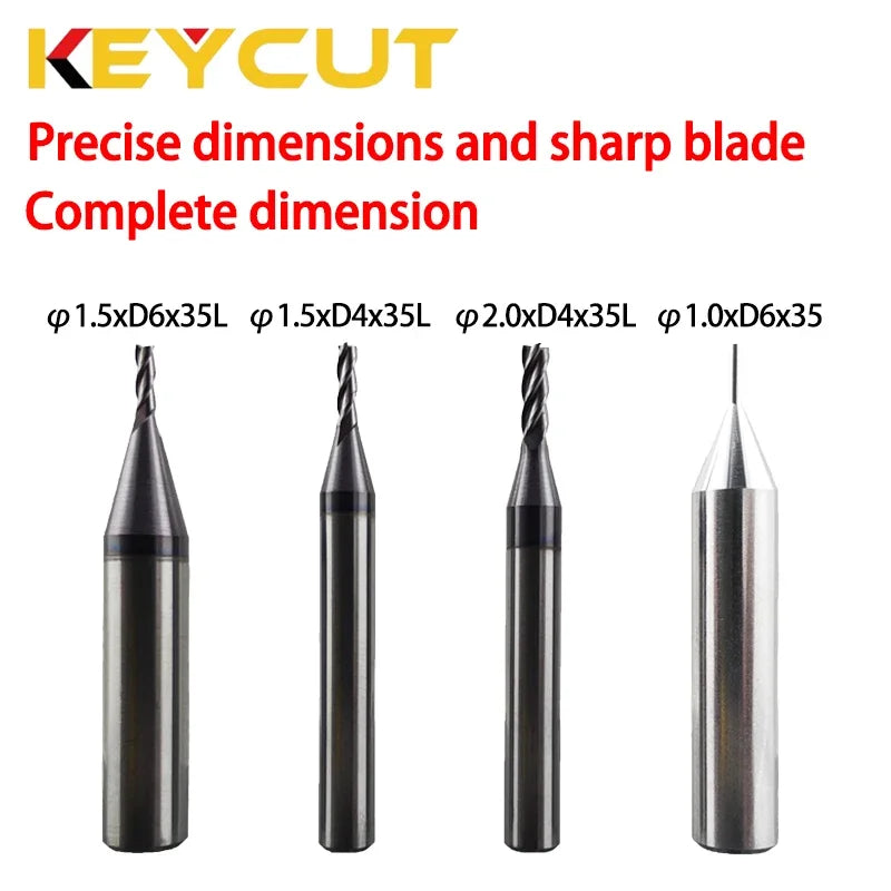 1.5mm 2mm Key Machine Cutter and Probe Compatible with 2M2 Tank Automatic Key Cutting Machine Locksmith Tools