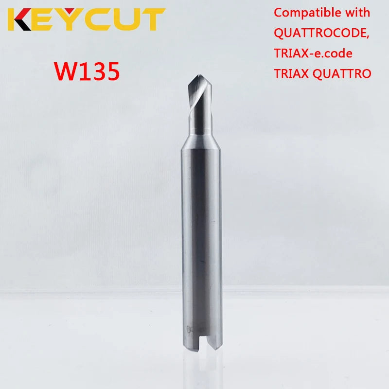 TRIAX Cutter W135 Milling Cutter Compatible with TRIAX QUATTROCODE TRIAX-e.code TRIAX QUATTRO Key Machines