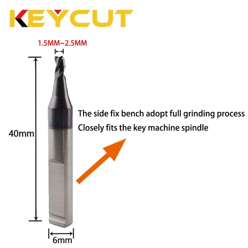 TL003 B3310 B3404 Locksmith Tool Solid Carbide End Mill Cutter And Tracer Compatible with Bianchi 994 NINJA LASER