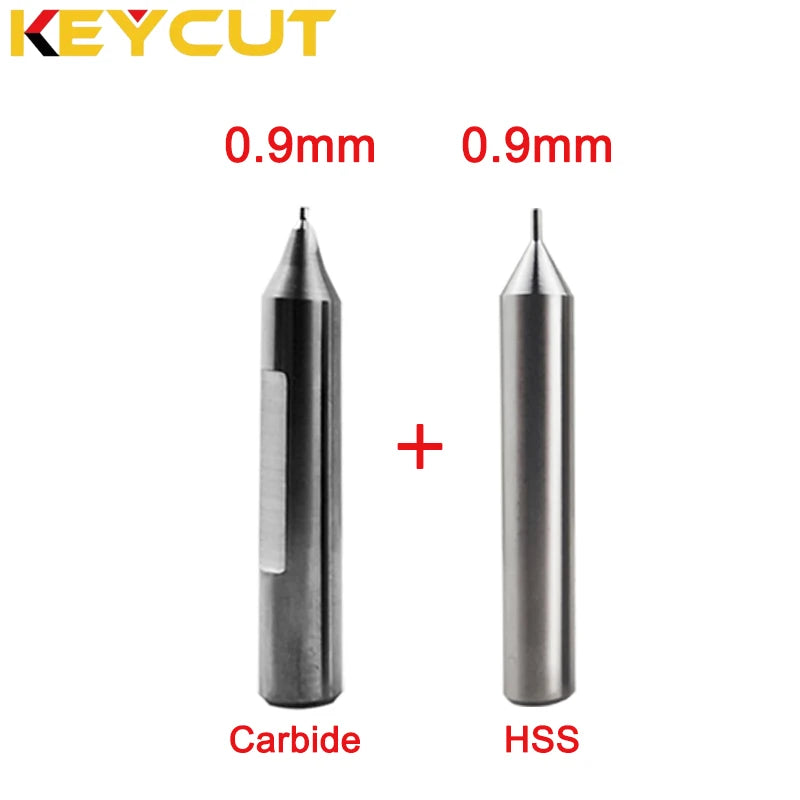 Wear Resistant Milling Cutter 0.9-3.0mm for Wenxing DEFU Manual Vertical Key Machine Locksmith Tools