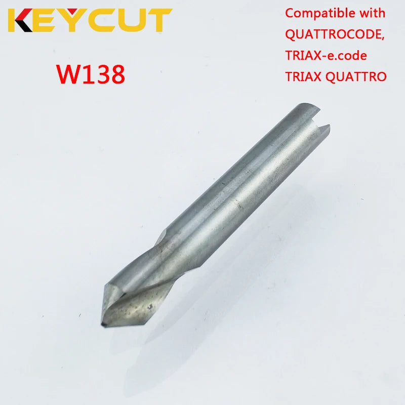 TRIAX Cutter W138 Milling Cutter Compatible with TRIAX QUATTROCODE TRIAX-e.code TRIAX QUATTRO Key Machines