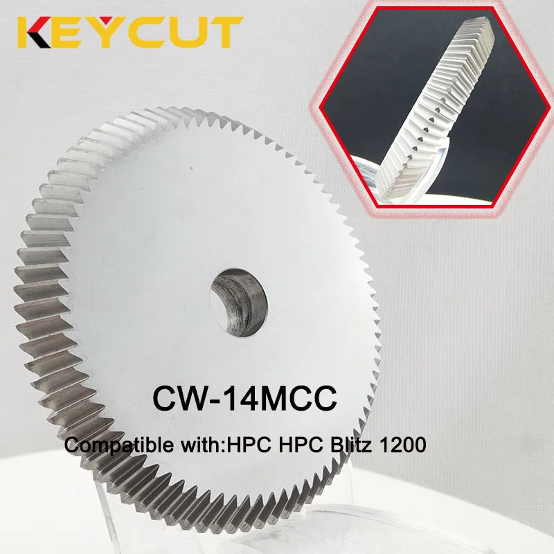 Key Milling Cutter CW-14MC CW-14MCC Standard Large Cylinder Cutter Fits HPC Blitz 1200 machines