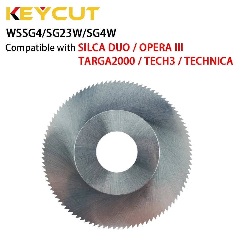 Locksmith Tools SG4/SG4W/SG23W Milling Cutter Compatible with SILCA DUO OPERA III TARGA 2000 TECHNICA Key Machine