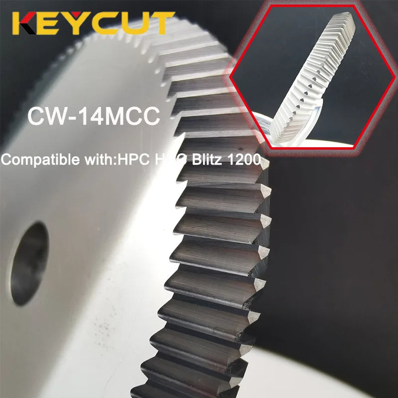 Key Milling Cutter CW-14MC CW-14MCC Standard Large Cylinder Cutter Fits HPC Blitz 1200 machines