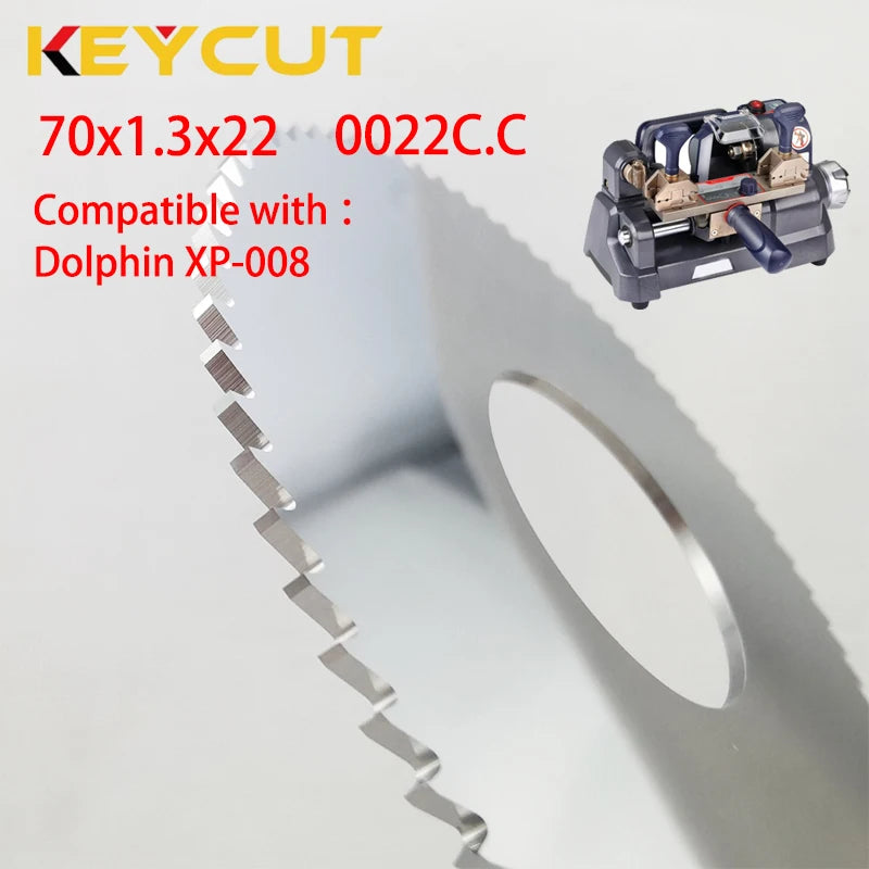 Dolphin Key Machine Cutter 70x1.3x22 in Carbide XP0812GL Cutter Locksmith Tools