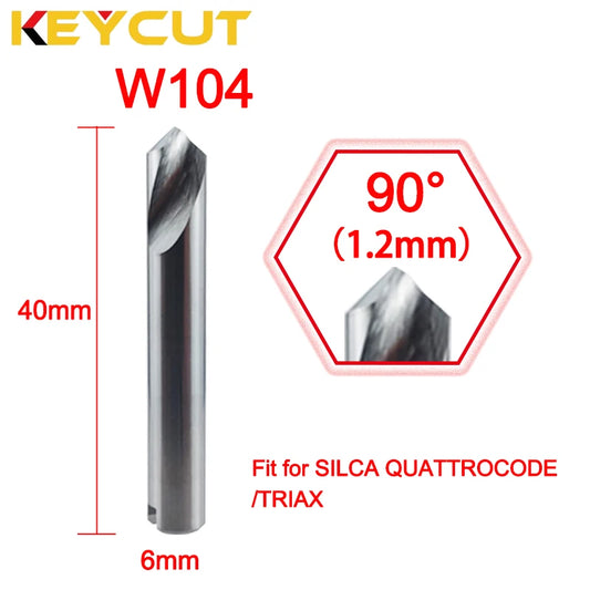 SILCA Cutter W104 90° 1.2mm Fits SILCA Quattrocode & SILCA Triax Key Duplicating Machine Aftermarket Locksmith Tools