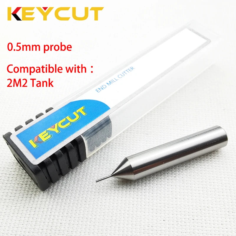 2M2 tank Key Machine 0.5mm Probe in Carbide for house Keys Aftermarket Locksmith Tools