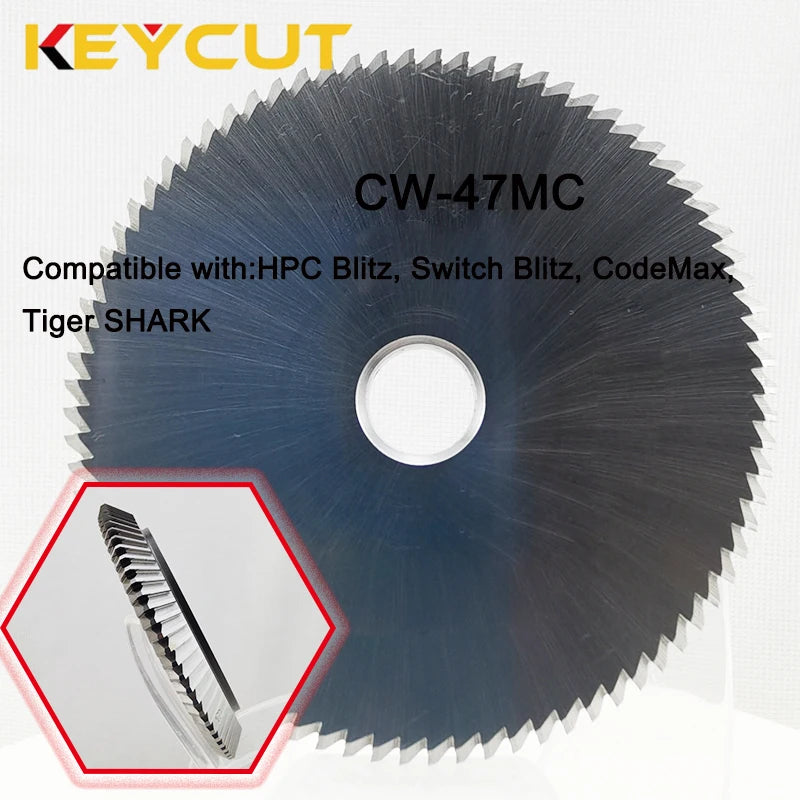 CW-47MC HSS Cutter Fits HPC Machines for 87° Japanese and Korean Automotive Cylinder