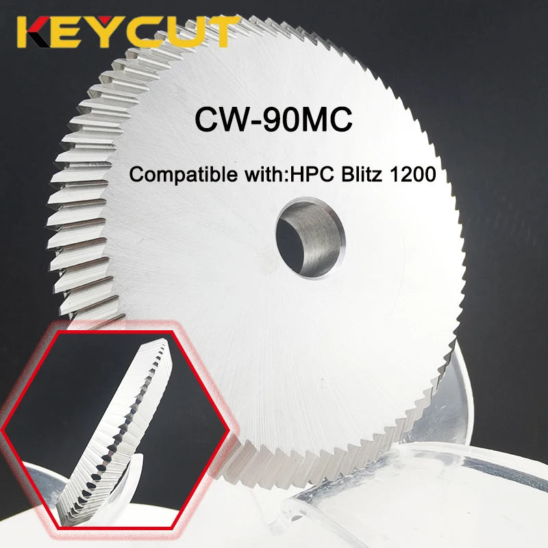 CW-90MC HSS Cutter Fits HPC Machines 90° SFIC for All Dormats of Interchangeable Cores Aftermarket