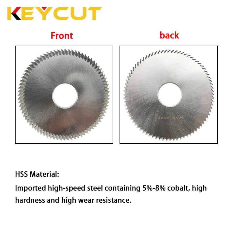 FP11 Milling Cutter Key Machine Cutter Wheel 63x5x16x84°  Compatible with JMA ECCO / ECCO PLUS / ECCO AUTOMATIC Key Duplicator