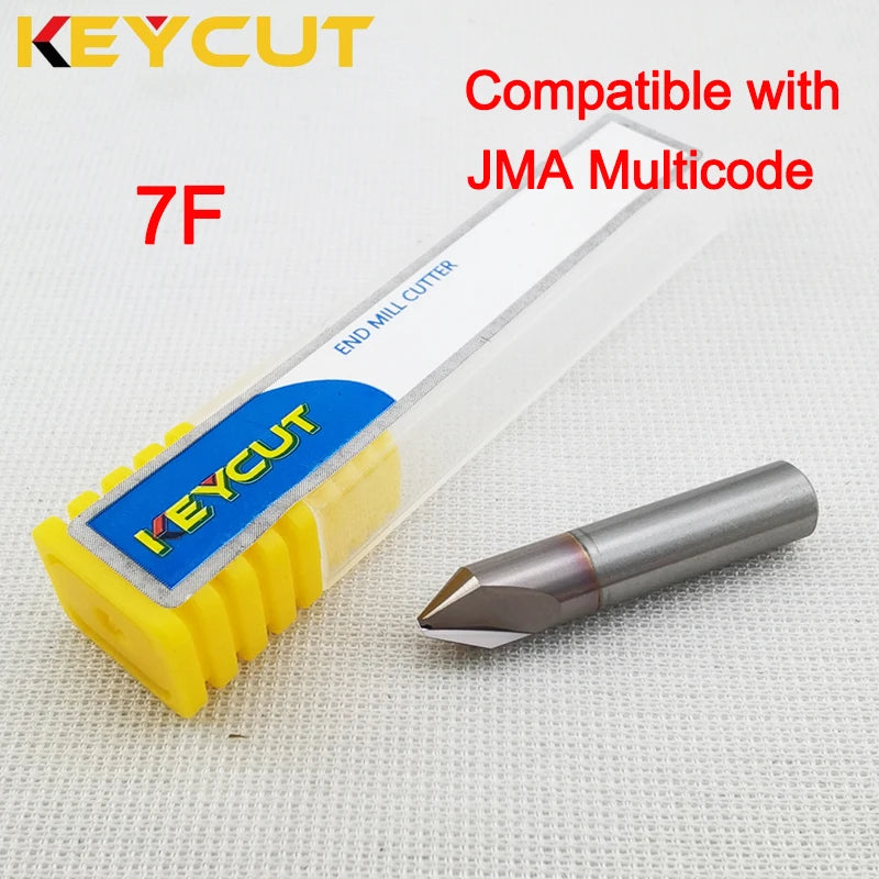 JMA Multicode Cutter 7F Milling Cutter D6x30 for Lince Model C5 keys Aftermarket Locksmith Tools