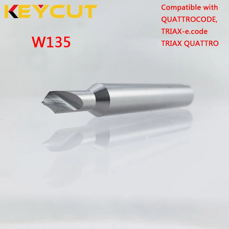 TRIAX Cutter W135 Milling Cutter Compatible with TRIAX QUATTROCODE TRIAX-e.code TRIAX QUATTRO Key Machines