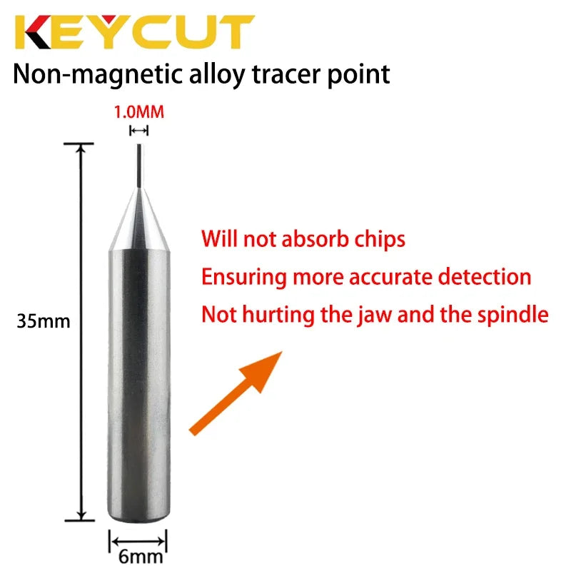 1.5mm 2mm Key Machine Cutter and Probe Compatible with 2M2 Tank Automatic Key Cutting Machine Locksmith Tools