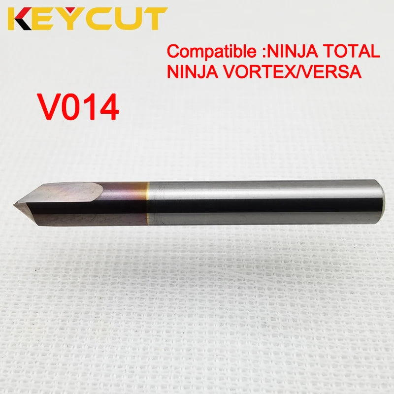 Keyline Milling Cutter V014 in Carbide Fits KEYLINE NINJA TOTAL Keyline Vortex Versa Key Machine Aftermarket Locksmith Tools