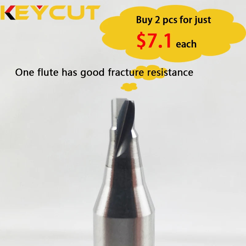 Fracture resistant Milling Cutter 1.0mm 1.5mm 2.0mm 2.5mm for WENXING DEFU SILCA MATRIX Manual Key Duplictor Machine