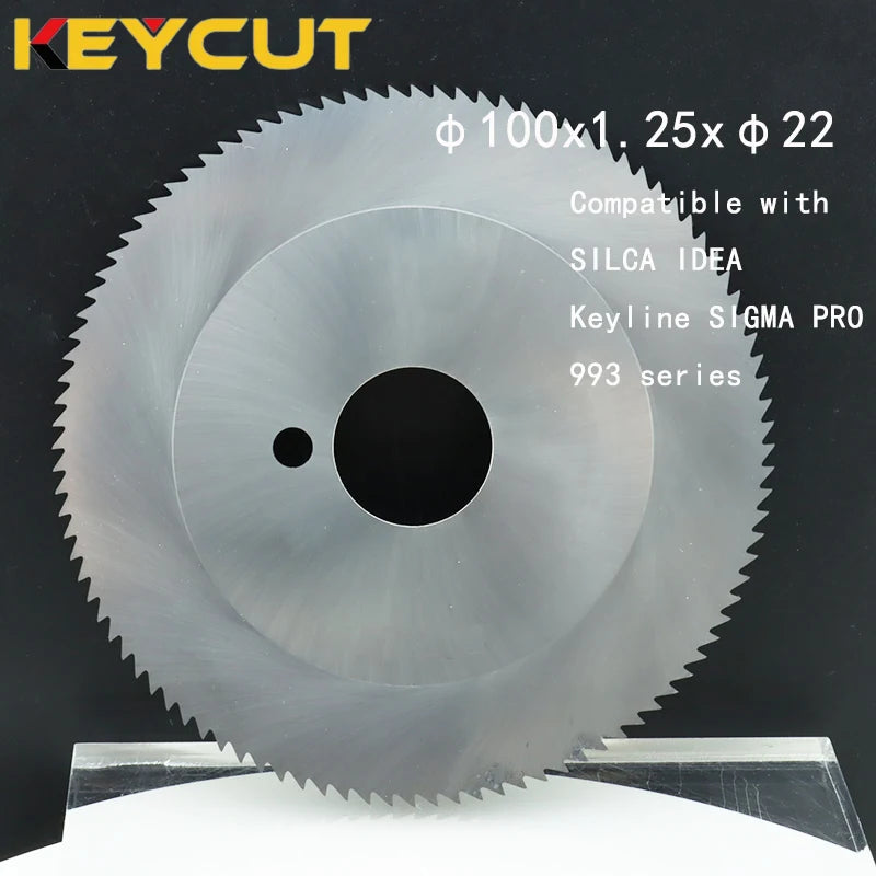 Keyline Cutter 100x1.25x22mm WSPL1.25 Fits SILCA IDEA KEYLINE SIGMA PRO 993 series Key Machines Aftermarket Locksmith Tools